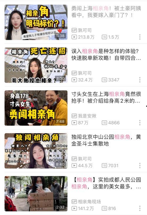 吃瓜大嘴的全部相亲视频,一场场甜蜜与挑战并存的浪漫之旅